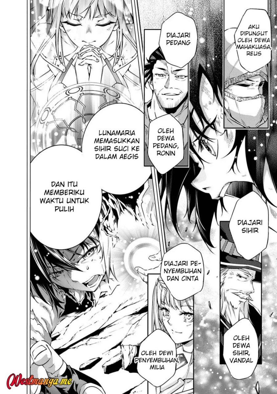 Kamigami ni Sodaterare Shimo no, Saikyou to Naru chapter 59